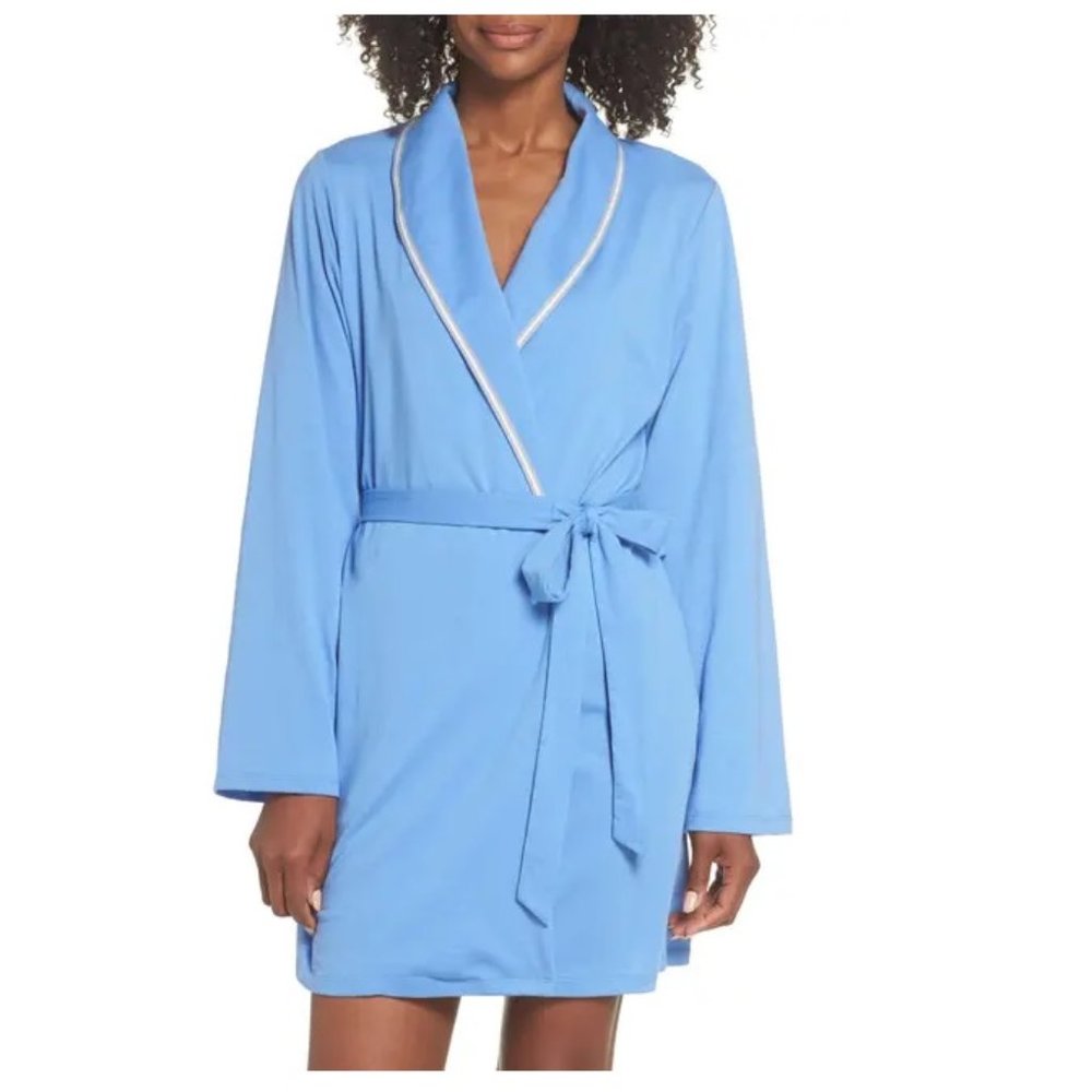 🎁 Ellen Degeneres Shawl Collar Short Robe